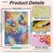 5D Diamond Painting Kits for Adults Full Drill Butterflies and Flowers Diamond Art Paint with Round Diamonds DIY Gem Painting Kit for Home Wall Decor